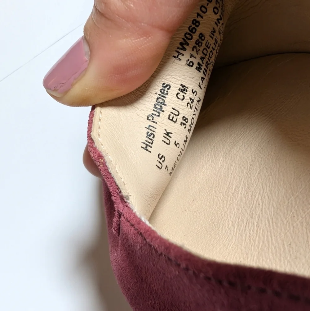 Hush Puppies Women's Hazel Pointe Loafer Mauve Hazel Size 7‎